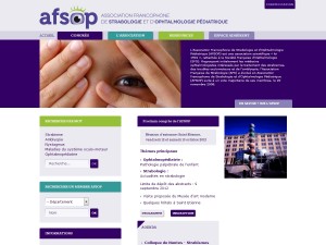 Page d'accueil de l'AFSOP