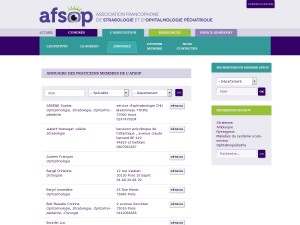 AFSOP : Annuaire des praticiens
